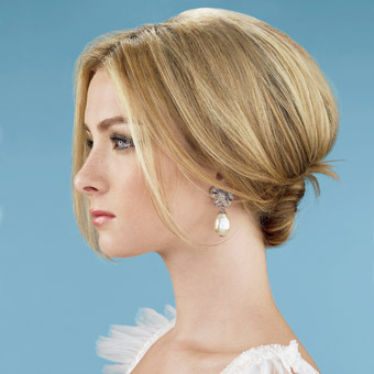 ... para noiva de cabelo curto / Hairstyle for bride with short hair